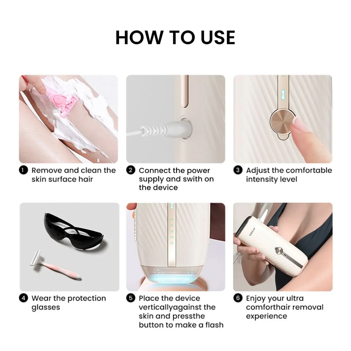 AMIRO IceSmooth Hair Removal IPL Device - Image 8