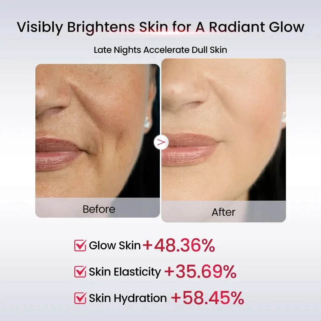 HydraGlow Booster<br><small>Red Light & Microcurrent + PDRN Serum Kit</small> - Image 3